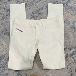 Diesel Cream Women Jeggings